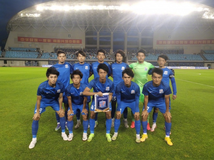 开云科技-中国足球青少年精英联赛（U21组）第12轮：上海申花1-1大连英博